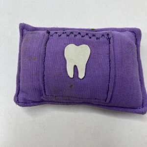 Vintage Tooth Fairy Pillow Pouch for Teeth 4.5 x 3